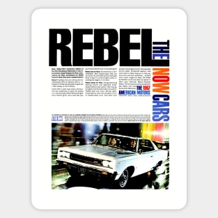 AMC REBEL - advert Sticker